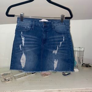 Jean skirt